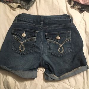 Dark blue shorts
